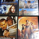  Ταινίες DVD Πακετο 20 DVD ταινιών περιπέτειας και δράσης.