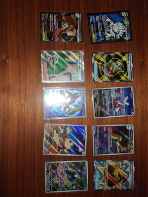 10 Pokemon hits cards