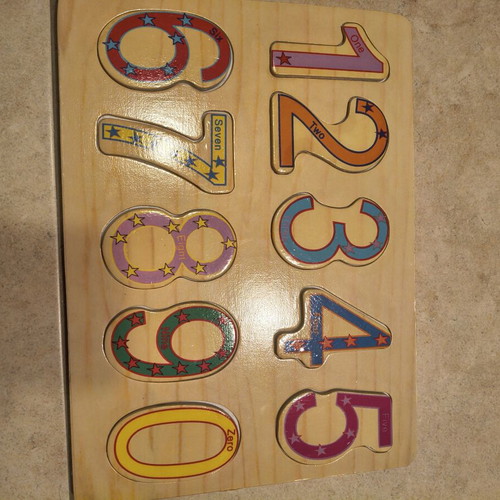 Children's educational toys, numbers and transport