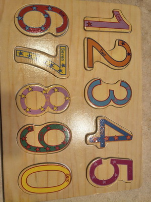Children's educational toys, numbers and transport