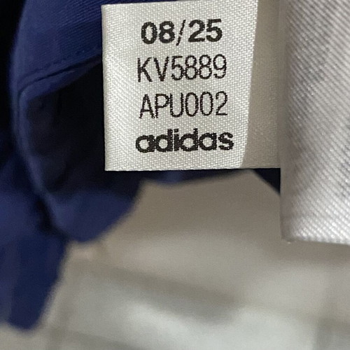 Adidas Drei Streifen jacket new, blue and purple color blocking