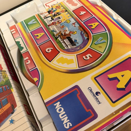 Sapientino Speak English vintage board game