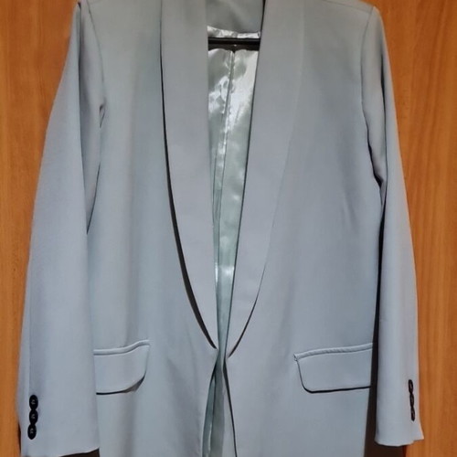 Pistachio jacket like new, oversized, size small