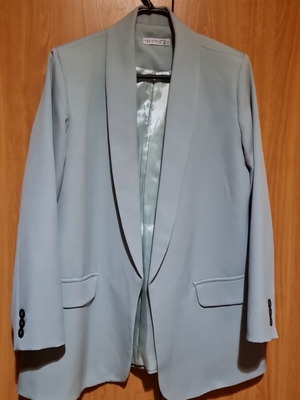 Pistachio jacket like new, oversized, size small