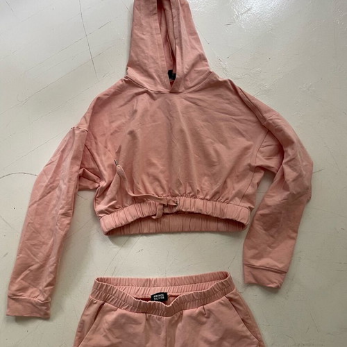 Prince Oliver cotton set new, crop sweatshirt and pants