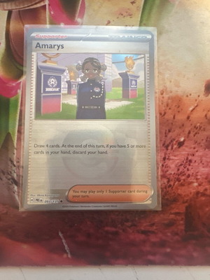 Amarys Prismatic Evolution Poke Ball Reverse Holo καινούργιο