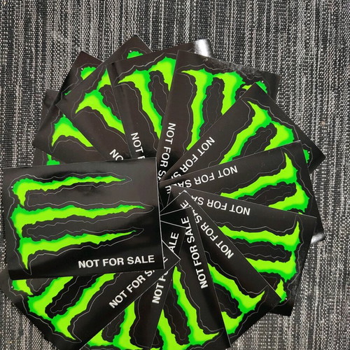 Monster vinyl stickers new, pack of 22