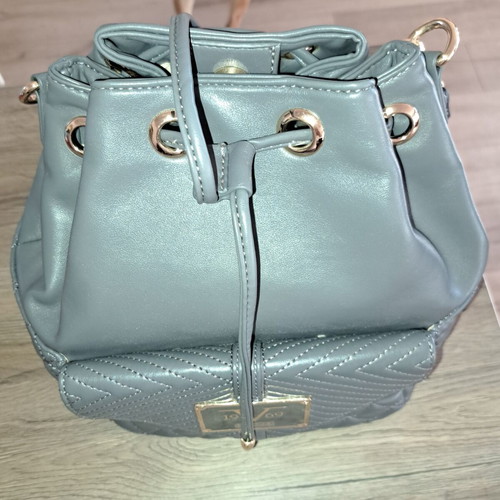 Versace V1969 shoulder bag like new, gray