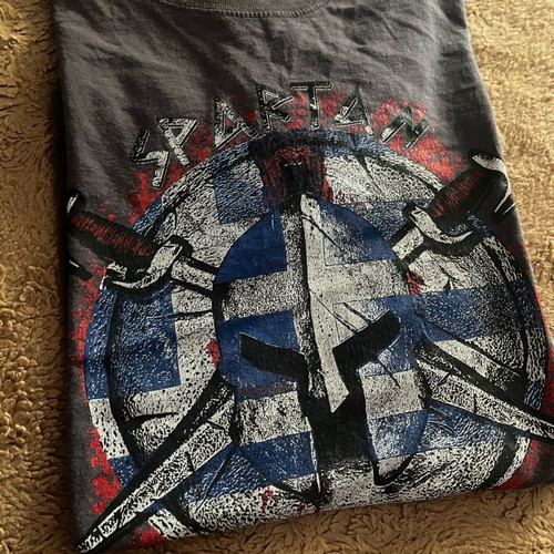 Tshirt Sparta Glory S cotton gray like new