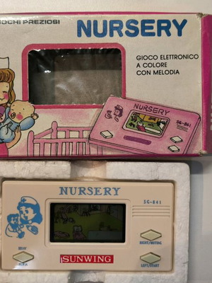LCD game Nursery SG-841 like new with box, Sunwing 1980