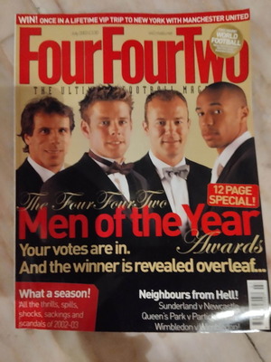 Περιοδικό Four Four Two Ιουλίου 2003 σαν καινούργιο
