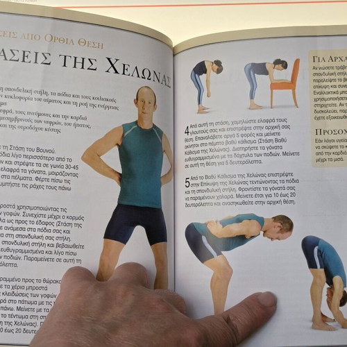 Yoga Illustrated Book Easy and Simple like new