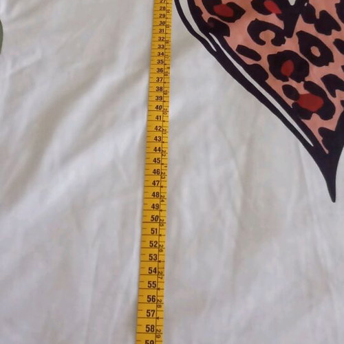 Shein women's white T shirt like new, size XL