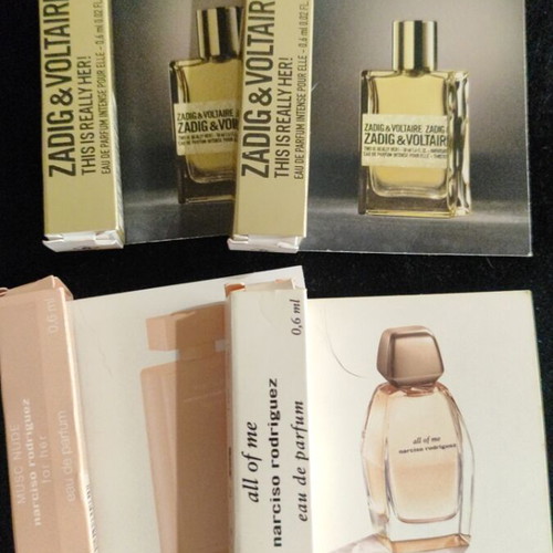 Narsico Rodriguez Discovery Set Eau de Parfum new, tester samples