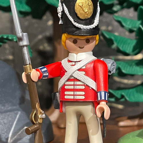 Playmobil British Redcoat Soldier Waterloo Battle 1815 Custom Made New