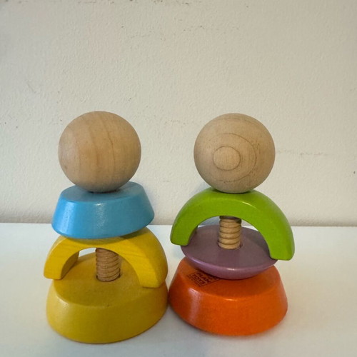 Plan Toys nuts and bolts like new