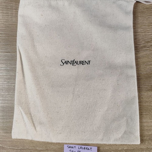 Saint Laurent Dustbag used, 25 x 19 cm protective storage pouch