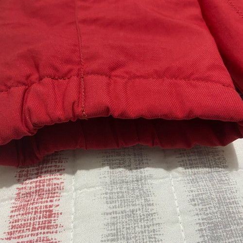 Nautica jacket Large like new, red with 3 pockets