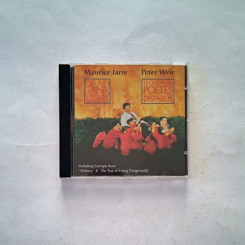 Maurice Jarre Dead Poets Society Witness Year Of Living Dangerously Soundtrack CD like new, classical