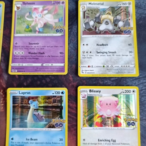 Pokemon cards Pokémon Go lot of 6 cards new in excellent condition