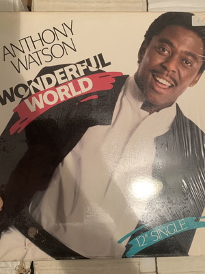 Anthony Watson Wonderful World 12" βινύλιο single μεταχειρισμένο, R&B Soul