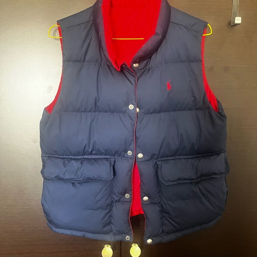 Polo Ralph Lauren sleeveless kids vest like new, reversible, blue and red