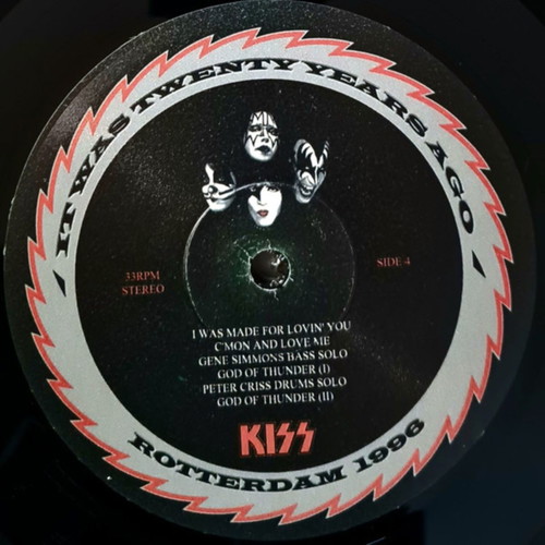 Kiss Rotterdam 1996 Triple Album New 25th Anniversary Vinyl