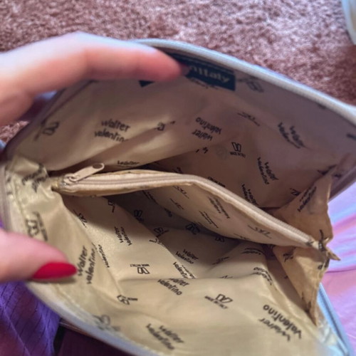 Valentino crossbody bag used, beige and brown
