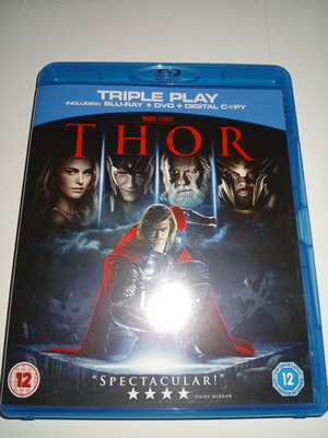 Thor 2011 Triple Play Edition Blu-Ray with Greek subtitles