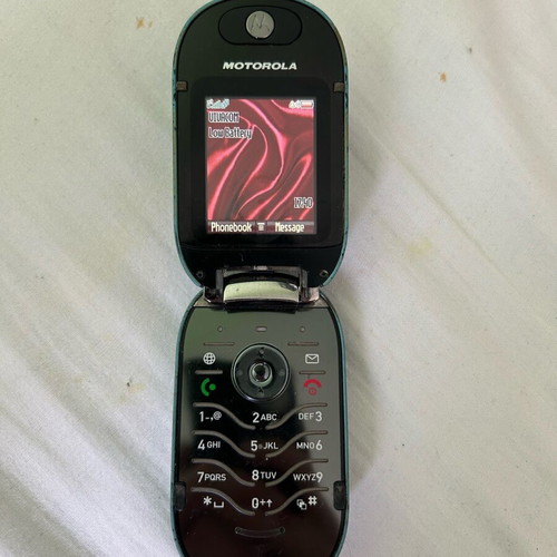 Motorola PEBL U6 used phone with Greek menu