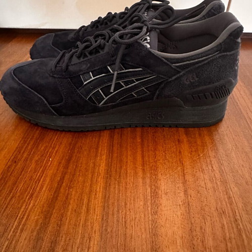Asics Gel-Respector Indian Ink navy blue suede sneakers like new
