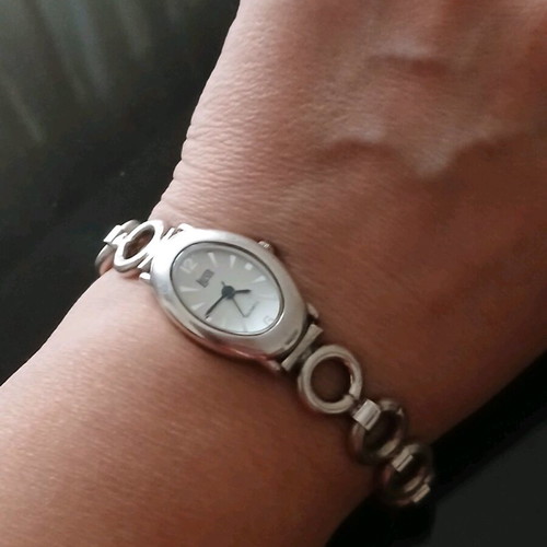 Stillness watch silver 925 19cm like new with new mechanism