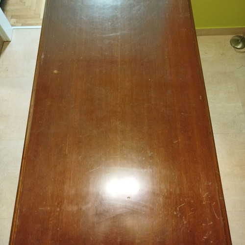 Classic desk with three drawers