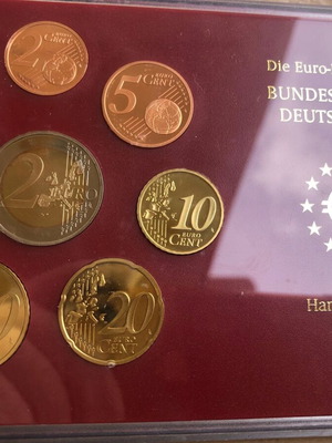 Germany 2005 Euro Proof Coin Set new in original case