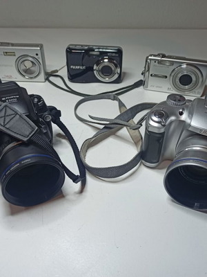 Digital cameras used for repair or spare parts, pack of 5
