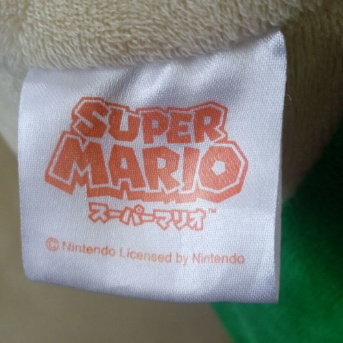 Taito Super Mario Mushroom plush pillow used