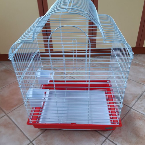 Parrot cage like new, dimensions 48x50x70 cm