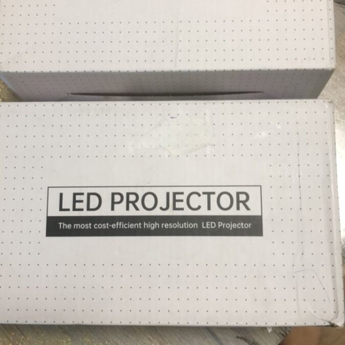 Mini Projector F1 LED Full HD 1080p HDMI USB AV, image up to 60"