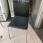 Cafeteria chairs used, pack of 20, leatherette