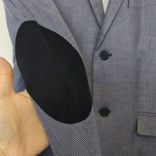 H&M men's jacket like new, blue and white checkered, size 50