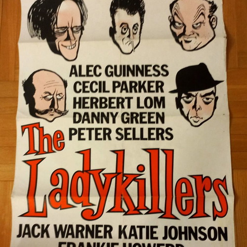 The Ladykillers poster used, original movie poster
