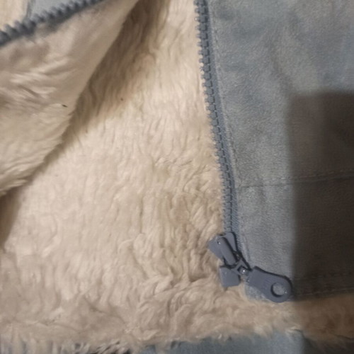 Mother Care winter set for 3-6 months baby used, soft blue