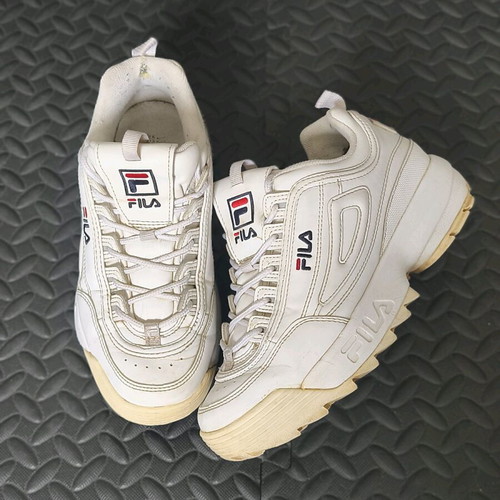 Fila Disruptor Low sneakers used, white, EU 39