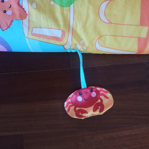 Fisher-Price Baby Activity Blanket like new, 145x100 cm