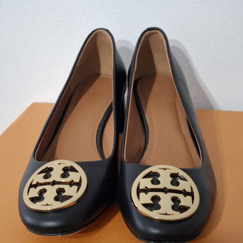Γόβες Tory Burch 55mm Multi Logo, μαύρες, μέγεθος 37