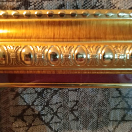 Old frame with glass like new 36x32