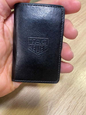 Tag Heuer Power Bank like new with leather case