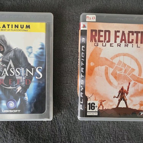 PS3 games like new, pack of 3 action