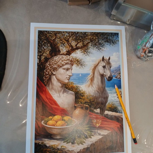Poster "Megas Alexandros" new, A3 print on 300g cardboard