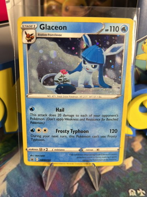 Glaceon SWSH Promo holo Pokemon κάρτα καινούργια